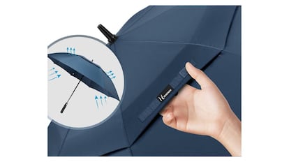 Paraguas xl antiviento