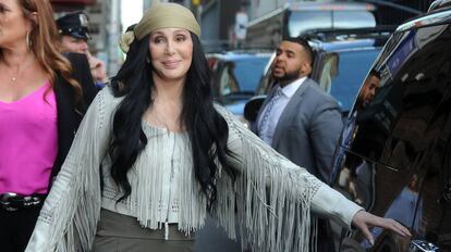La cantante Cher.