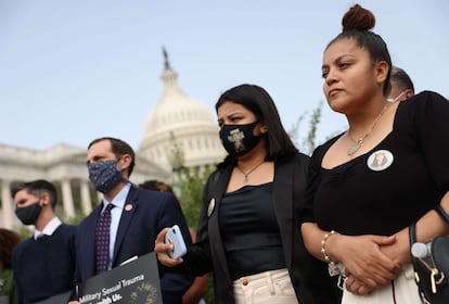 La familia de Vanessa Guillén, en Washington.