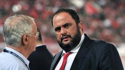 Evangelos Marinakis, presidente del Olympiakos.