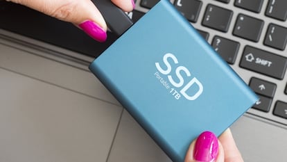 Amplía la capacidad de almacenamiento de tu portátil con una de estas memorias SSD. GETTY IMAGES.