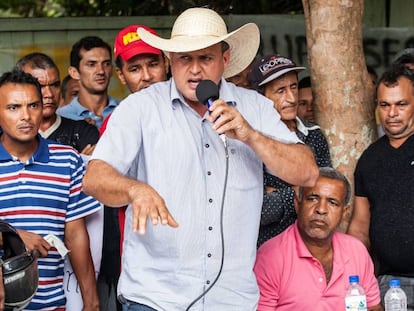 Dirceu Biancardi (PSDB), prefeito de Senador José Porfírio, afirma aos povos indígenas, na audiência pública para debater Belo Sun: "Eu considero vocês seres humanos igual eu".