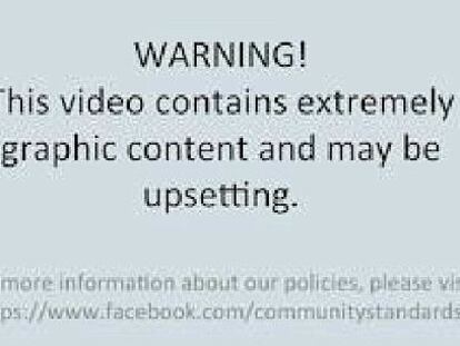 Facebook rectifica y retira imágenes de degollamientos