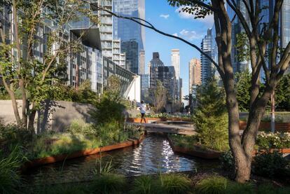 El Waterline Square Park, en Nueva York.