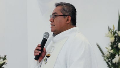 Bertoldo Pantaleón Estrada en Mezcala, Guerrero, el 22 de abril del 2020.