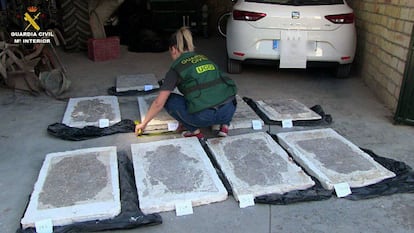 Parte del material incautado en la Operación Norba.