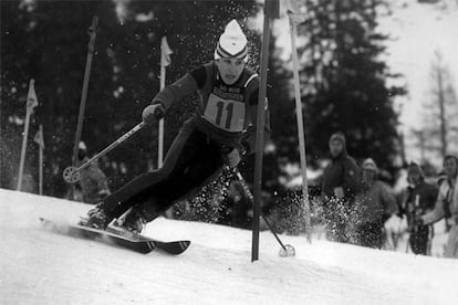 El esquiador español el día que consiguió el oro en Sapporo