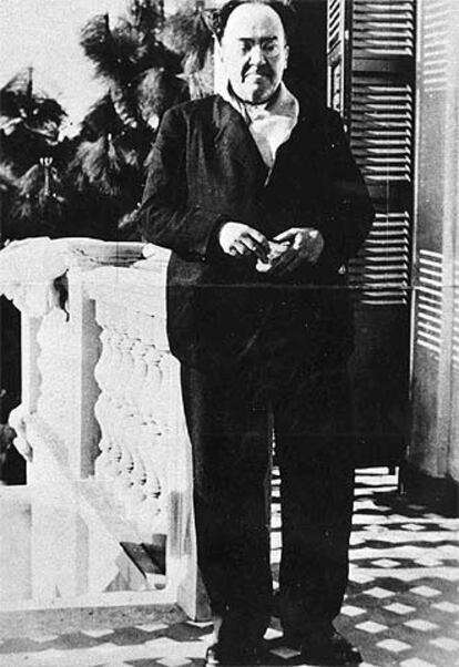 Última foto de Antonio Machado, ya en Francia.