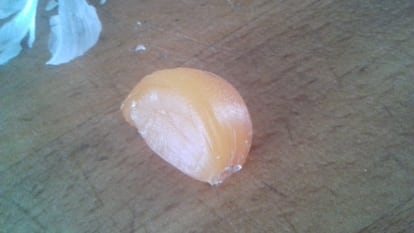 Ajo con parálisis cerosa Comidista