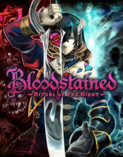 Póster del juego, aún pendiente de lanzamiento, 'Bloodstained. Ritual of the night'.