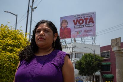 Elsa Arista, en Ciudad Nezahualcóyotl, en el Estado de México, el pasado 25 de mayo.