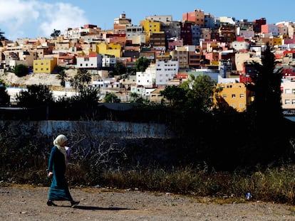 Viste del barrio de Reina Regente de Melilla, este miércoles.