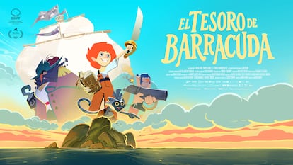 Cartel de la película 'El Tesoro de Barracuda', que llega a los cines el viernes 26 de septiembre.