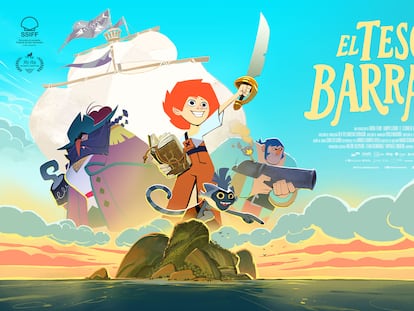 Cartel de la película 'El Tesoro de Barracuda', que llega a los cines el viernes 26 de septiembre.
