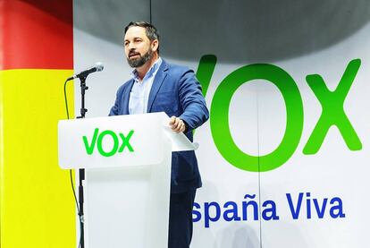 Santiago Abascal, en una imagen de archivo. 
 