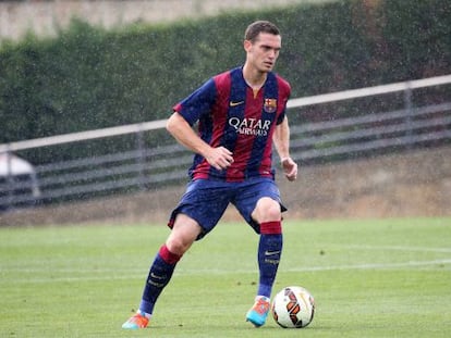 Vermaelen, en l'amistós contra Indonèsia sub-19.