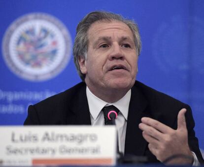 El secretario general de la OEA, Luis Almagro