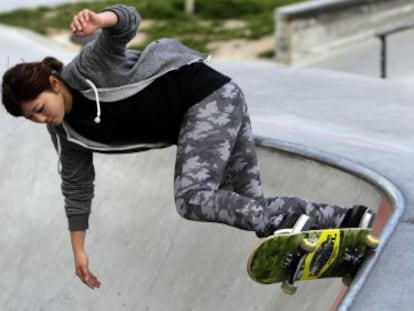 Skatepark de Madrid Río.