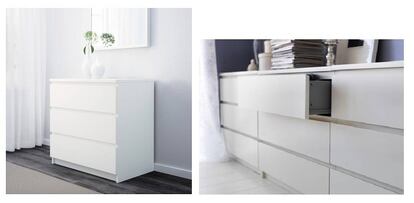 C&oacute;modas Malm de Ikea