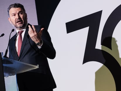 Rodrigo Buenaventura, presidente de la CNMV, durante un acto este miércoles en Madrid.