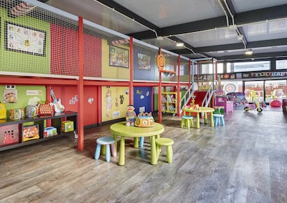 Sala infantil del Gran Hotel Luna de Granada.