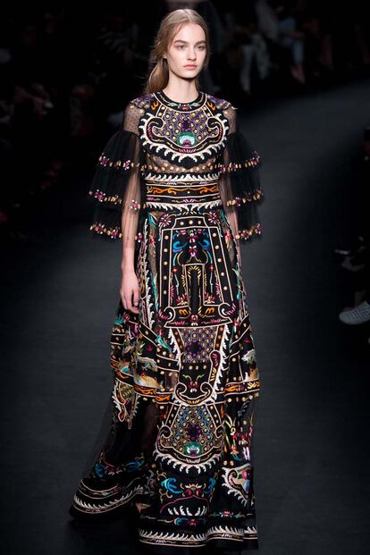 desfile valentino otoño invierno 2015 2016 paris fashion week