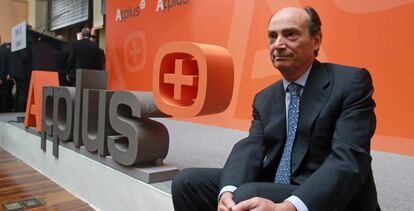 Fernando Basabe, CEO de Applus, en la salida a Bolsa de 2014.