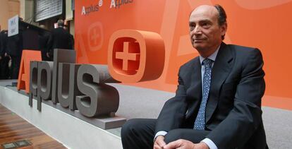 Fernando Basabe, CEO de Applus, en la salida a Bolsa de 2014.