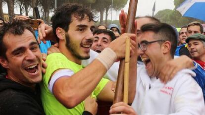 Francisco Alcalá, triunfador en el Toro de la Vega de 2015.