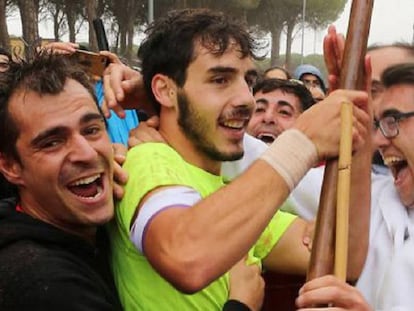 Francisco Alcalá, triunfador en el Toro de la Vega de 2015.