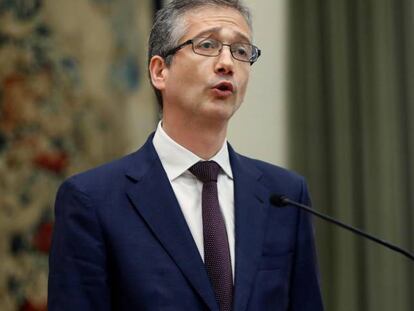 Pablo Hernández de Cos, gobernador del Banco de España.