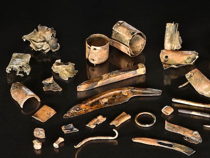 Objetos fragmentados o inacabados de la Edad de Bronce encontrados en el norte de Alemania
