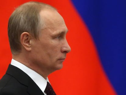 Vlad&iacute;mir Putin, el 31 de julio en el Kremlin.