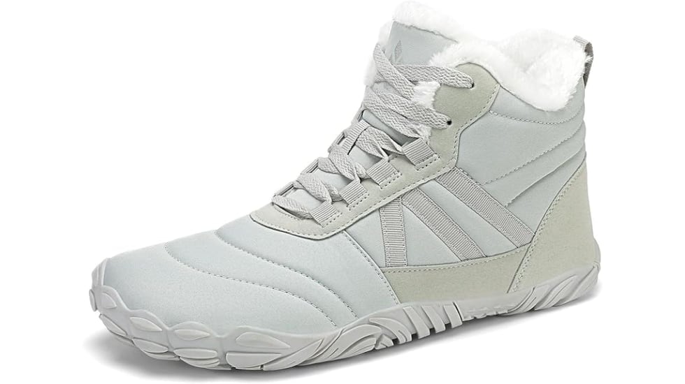 Estas botas tienen una suela antideslizante.