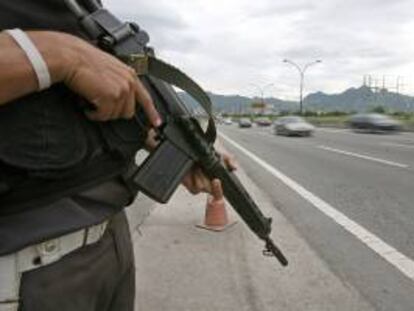 La Federación Nacional de los Policías Rodoviarios Federales (FenaPRF) decidió por unanimidad este fin de semana la adhesión paulatina por estados y sindicatos a la huelga a partir de hoy. EFE/Archivo