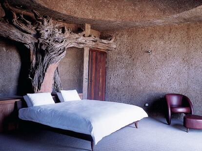 Habitación de este hotel situado Skukuza (Sudáfrica).