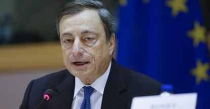 El presidente del Banco Central Europeo (BCE), Mario Draghi.