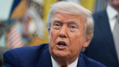 Donald Trump, este mes en la Casa Blanca.