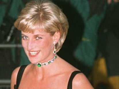 Diana, en Londres, en 1997.