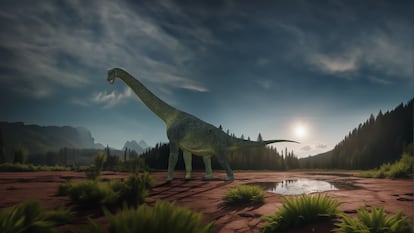 Spain Giant Dinosaur