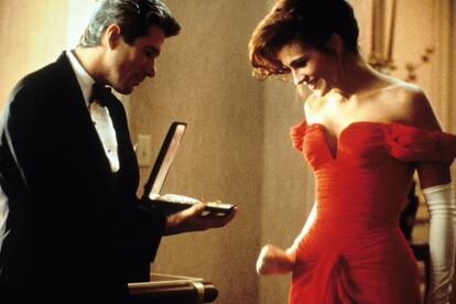 Nadie olvida el traje rojo de Julia Roberts en Pretty Woman. 