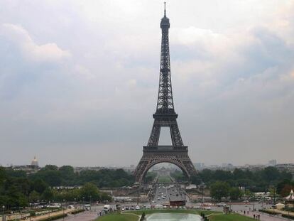 La Torre Eiffel en Par&iacute;s.