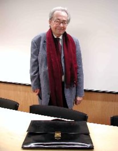 George Steiner, en Girona.