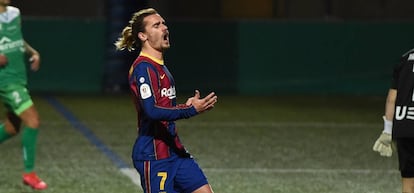 El jugador del Barcelona Antoine Griezmann