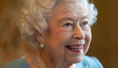 La reina Isabel II de Inglaterra, a principios de este mes.