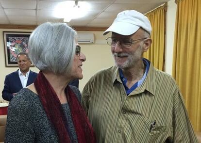 Alan Gross y su mujer, Judy Gross.