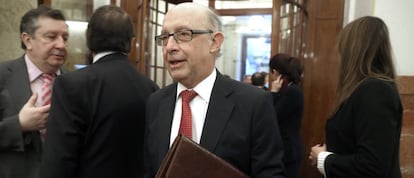 Crist&oacute;bal Montoro, ministro de Hacienda