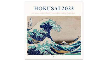 Calendario 2023 Japanese Art Hokusai de Grupo Erik