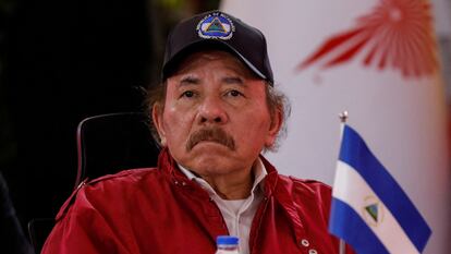 Daniel Ortega, el 24 de abril en Caracas en la cumbre de la Alianza Bolivariana para América (ALBA).
