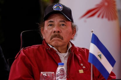 Daniel Ortega, el pasado 24 de abril en Caracas.
